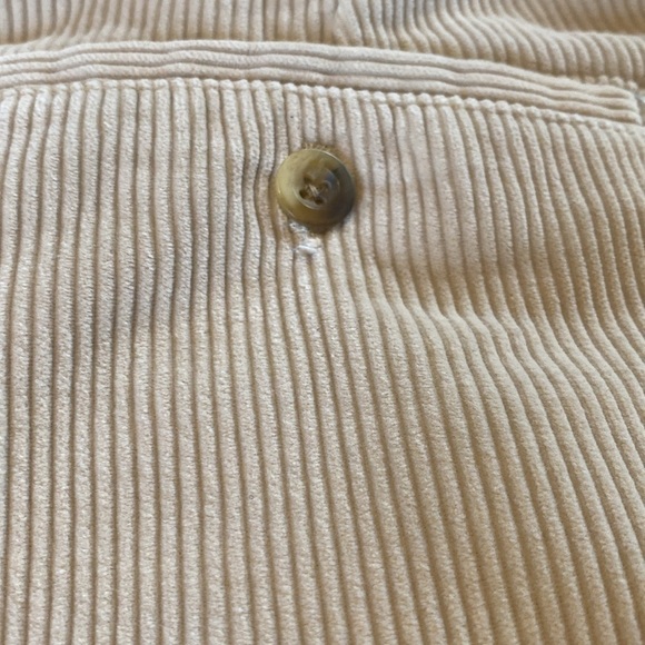 Lands End Cream Corduroy Cord Pants Trousers Size W36 x L29 - Picture 7 of 7